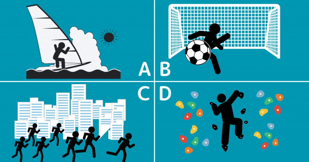 你会提议哪项运动？ - 心理测试题封面图