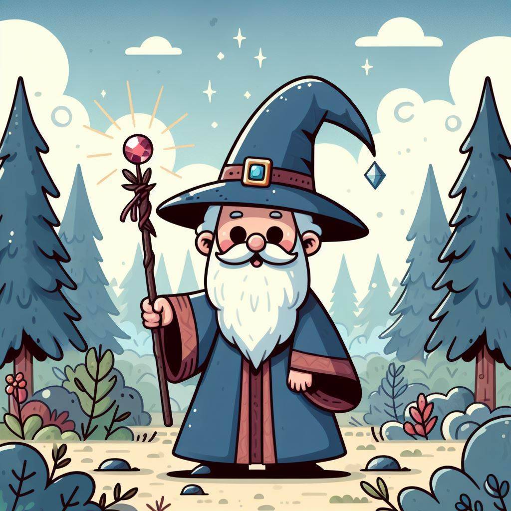 您认为这位魔法师擅长什么样的魔法？ - 心理测试题封面图