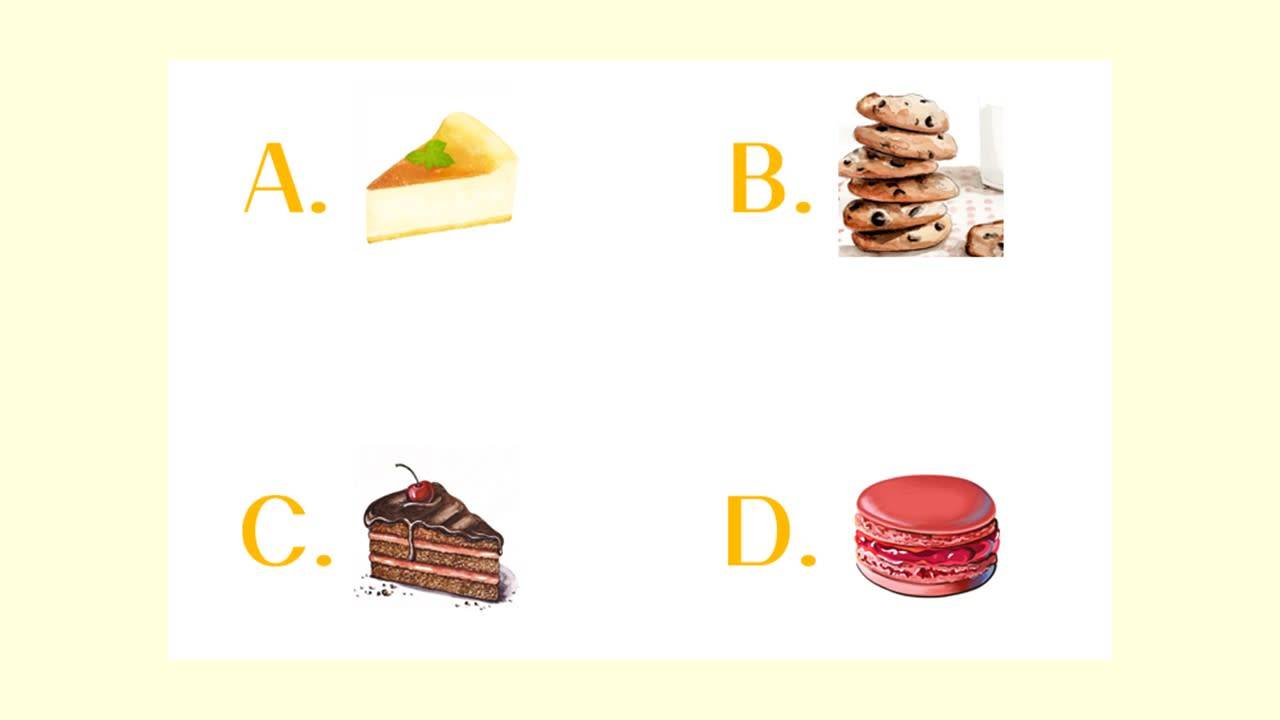 Which Snack for Afternoon Tea? - 心理测试题图片